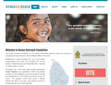 Tablet Screenshot of hemasoutreach.com